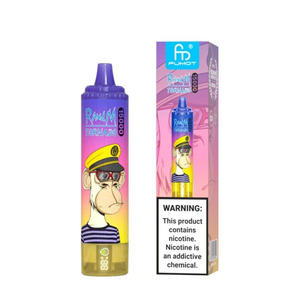 E Sigaret RandM Tornado 15K 15000 Puffs Vape