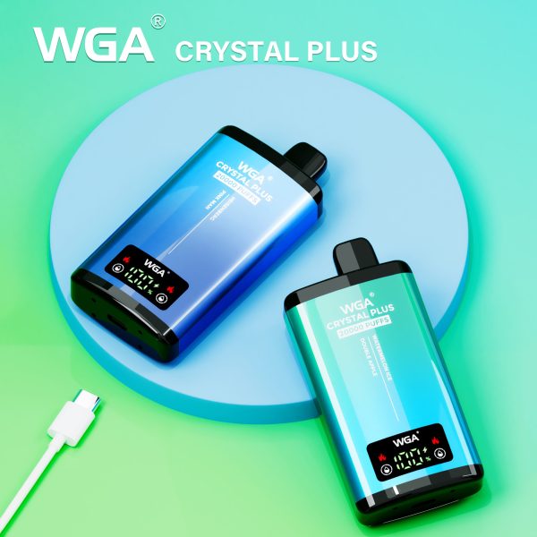 E Sigaret WGA Crystal Plus 20K 20000 Puffs Dubbele smaak Vape