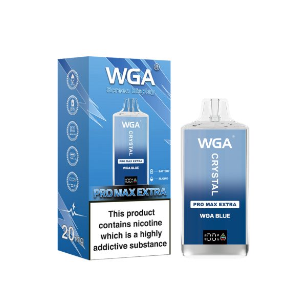 E Sigaret WGA Crystal Pro Max Extra 15k 15000 Puffs Vape