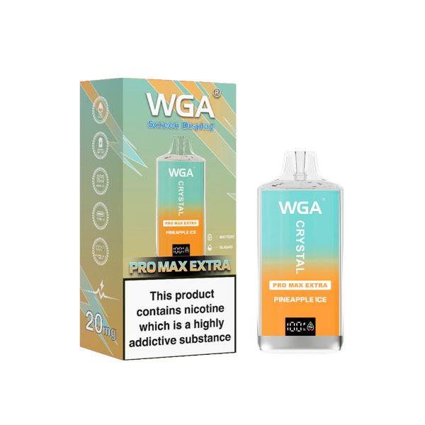 E Sigaret WGA Crystal Pro Max Extra 15k 15000 Puffs Vape