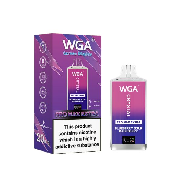 E Sigaret WGA Crystal Pro Max Extra 15k 15000 Puffs Vape