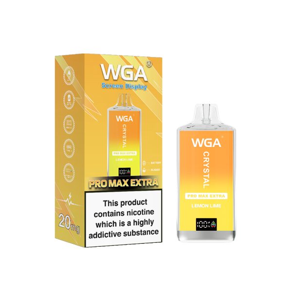 E Sigaret WGA Crystal Pro Max Extra 15k 15000 Puffs Vape