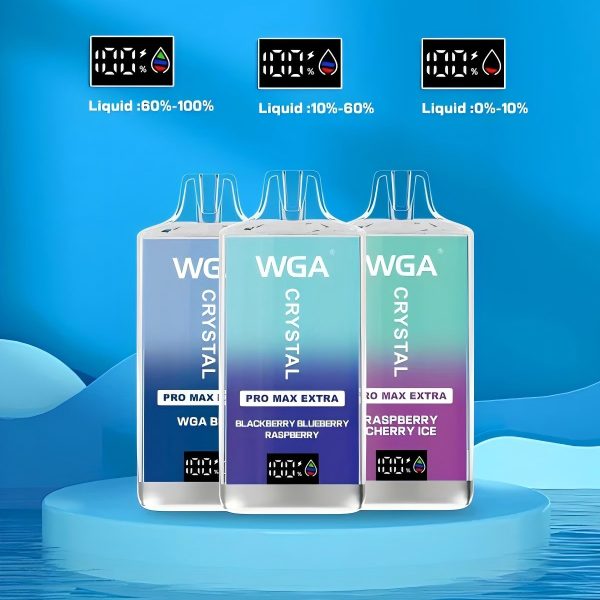 E Sigaret WGA Crystal Pro Max Extra 15k 15000 Puffs Vape