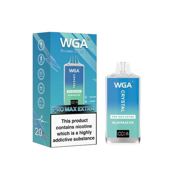 E Sigaret WGA Crystal Pro Max Extra 15k 15000 Puffs Vape