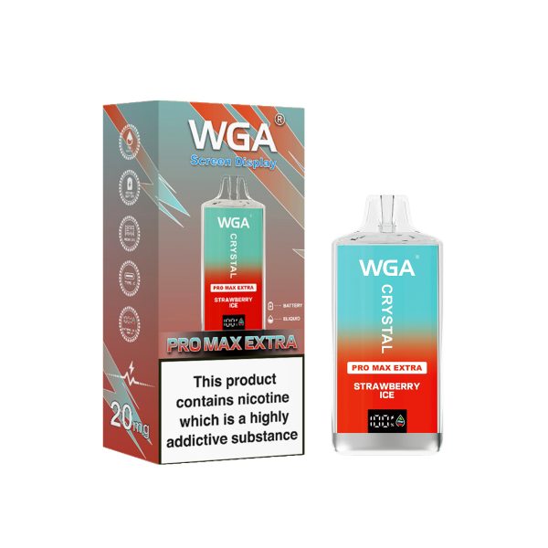 E Sigaret WGA Crystal Pro Max Extra 15k 15000 Puffs Vape