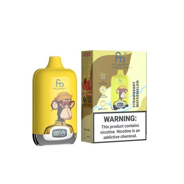 E Sigaret Fumot Digital Box 12K 12000 Puffs Vape