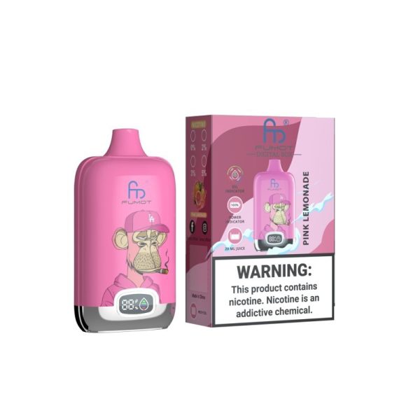 E Sigaret Fumot Digital Box 12K 12000 Puffs Vape