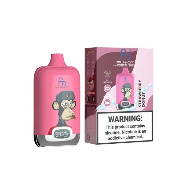 E Sigaret Fumot Digital Box 12K 12000 Puffs Vape