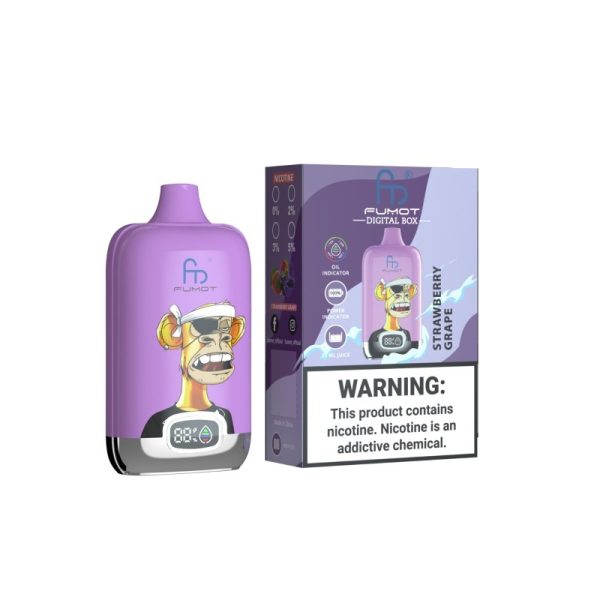E Sigaret Fumot Digital Box 12K 12000 Puffs Vape