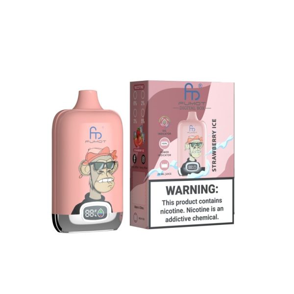 E Sigaret Fumot Digital Box 12K 12000 Puffs Vape