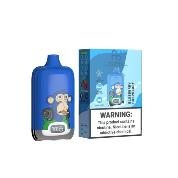 E Sigaret Fumot Digital Box 12K 12000 Puffs Vape