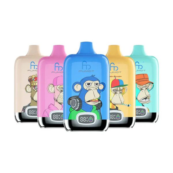 E Sigaret Fumot Digital Box 12K 12000 Puffs Vape